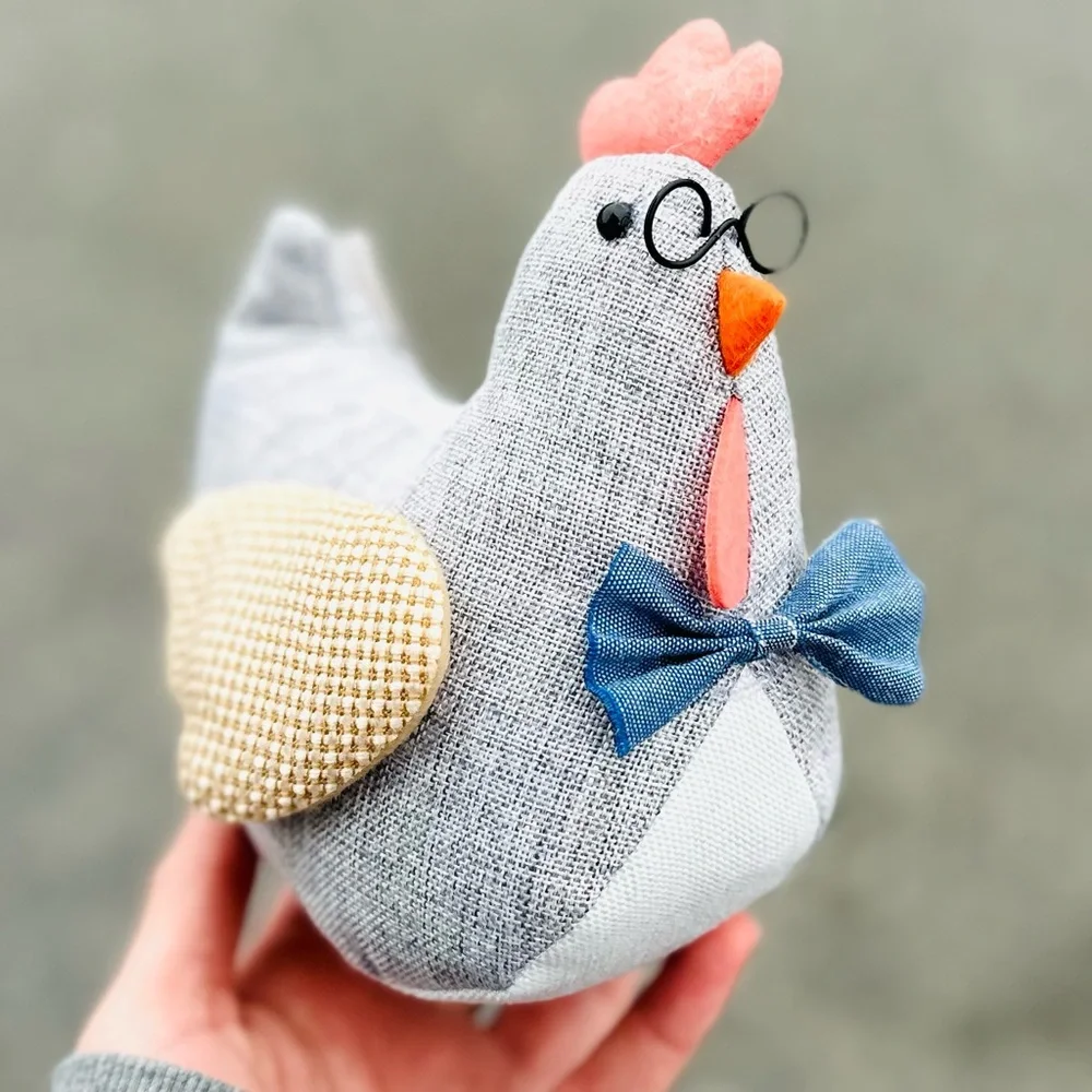 Target Bullseye Playground Spring/Easter SET OF 3 Fabric Geese & Chicken